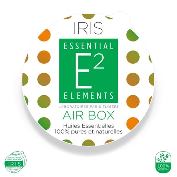 Air Box pour Diffuseur IRIS aux 47 Huiles Essentielles | E2 Essential Elements