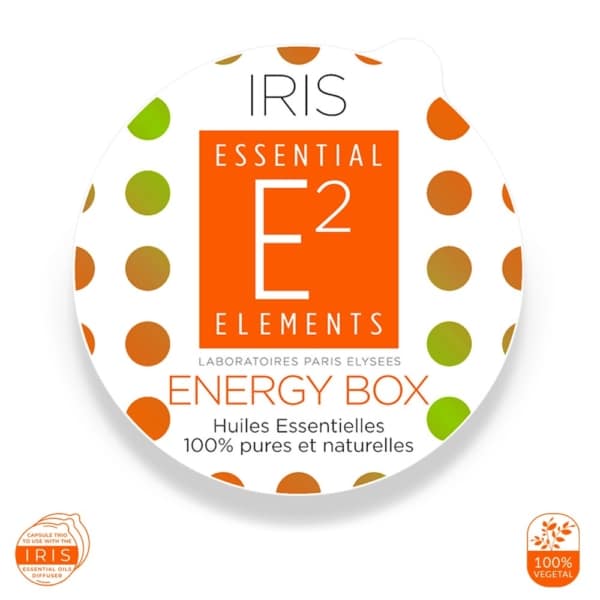 Energy Box pour Diffuseur IRIS aux 27 Huiles Essentielles | E2 Essential Elements