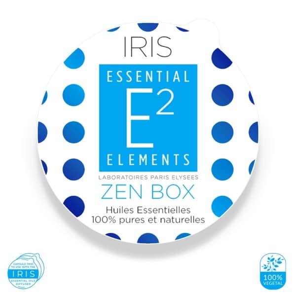 Zen Box pour Diffuseur IRIS aux 28 Huiles Essentielles | E2 Essential Elements